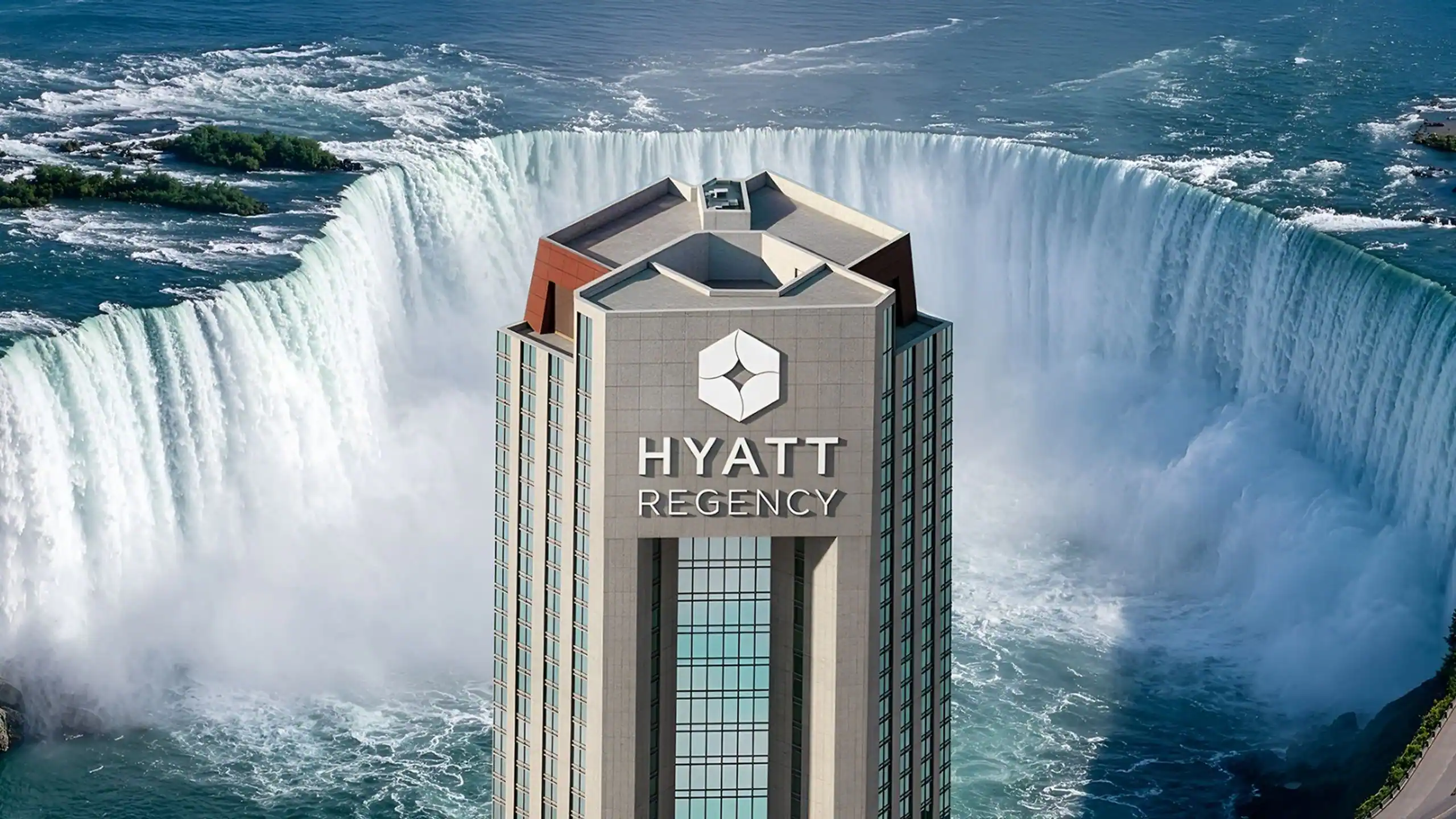 Niagara Falls luxury hotel view